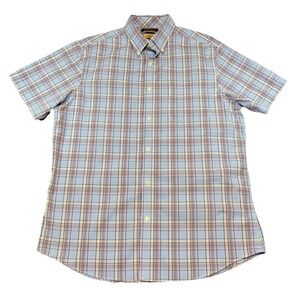 Gold Label Roundtree & Yorke Mens Non-Iron Perfect Performance Shirt Trim Fit L